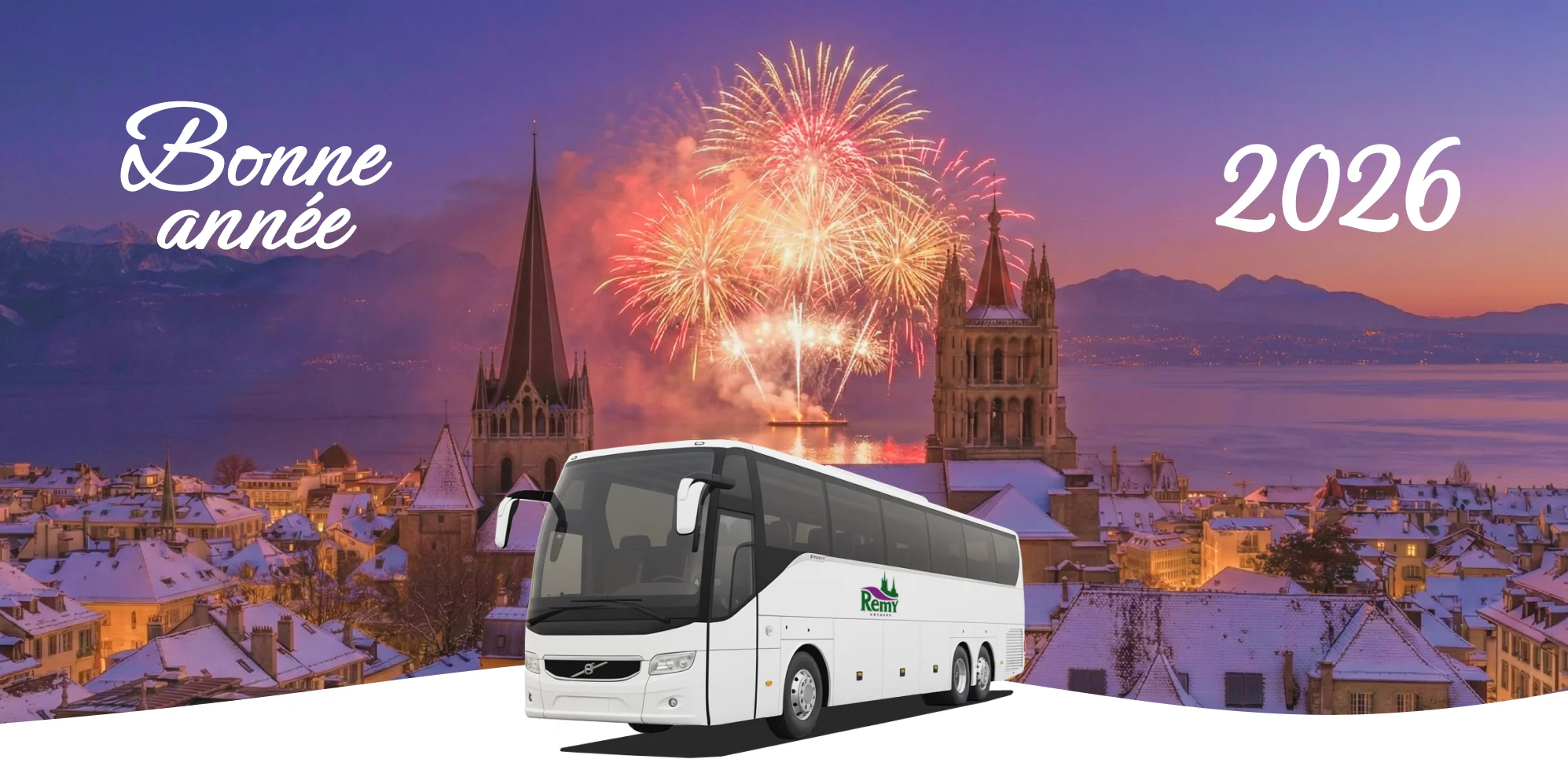 Autocar Voyages Rémy bonne année
